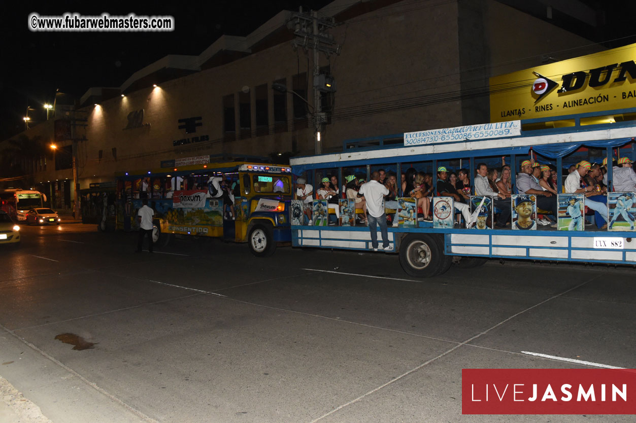 Chiva Party, City Bus Tour