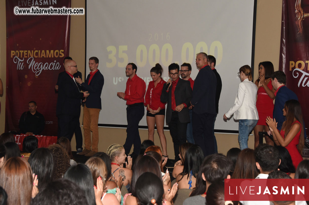 LiveJasmin Workshops, Raffles and Gifts