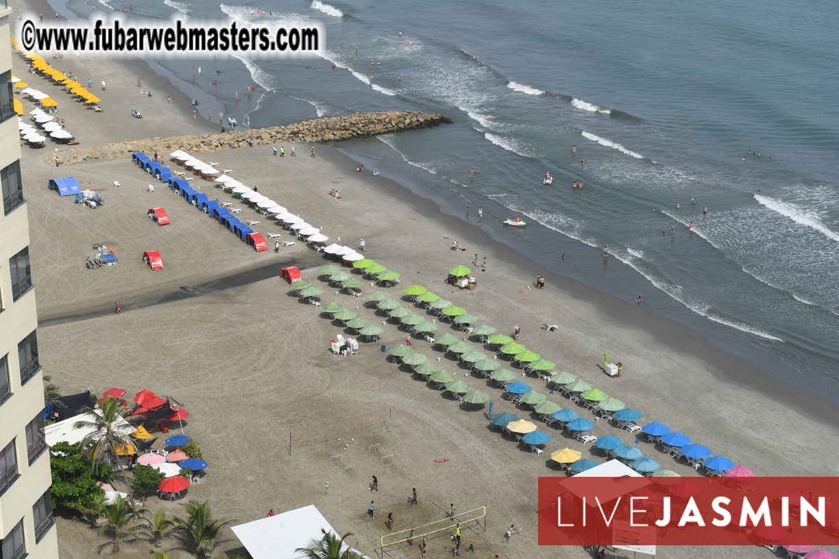 Cartagena, out of the sea