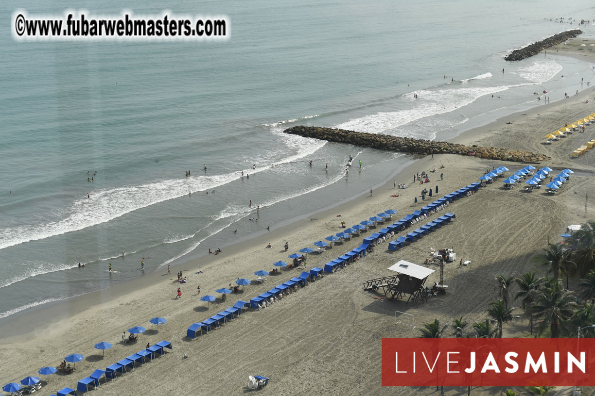 Cartagena, out of the sea