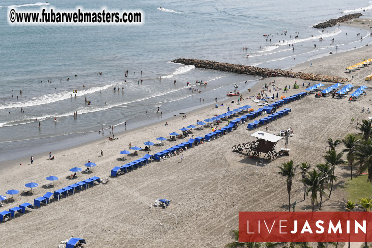 Cartagena, out of the sea