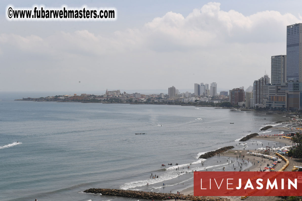 Cartagena, out of the sea