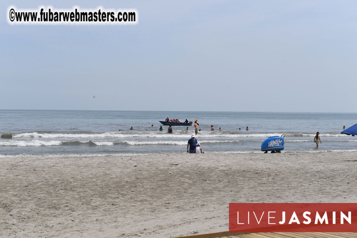 Cartagena, out of the sea