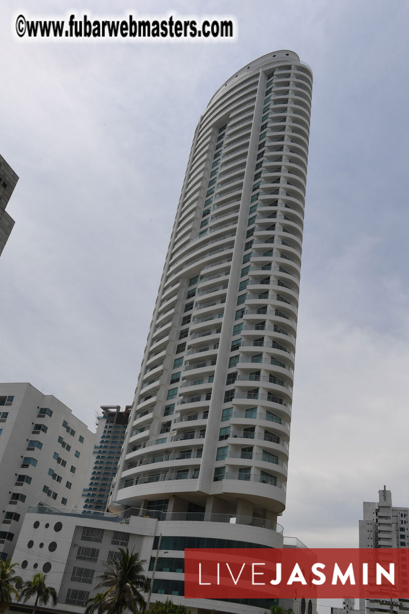 Cartagena, out of the sea