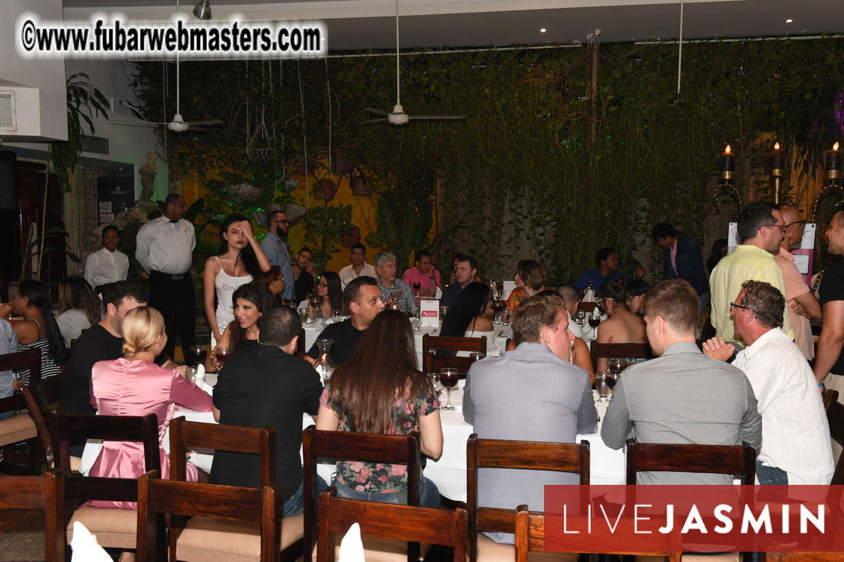 Preshow Sponsors and VIP Dinner Networking