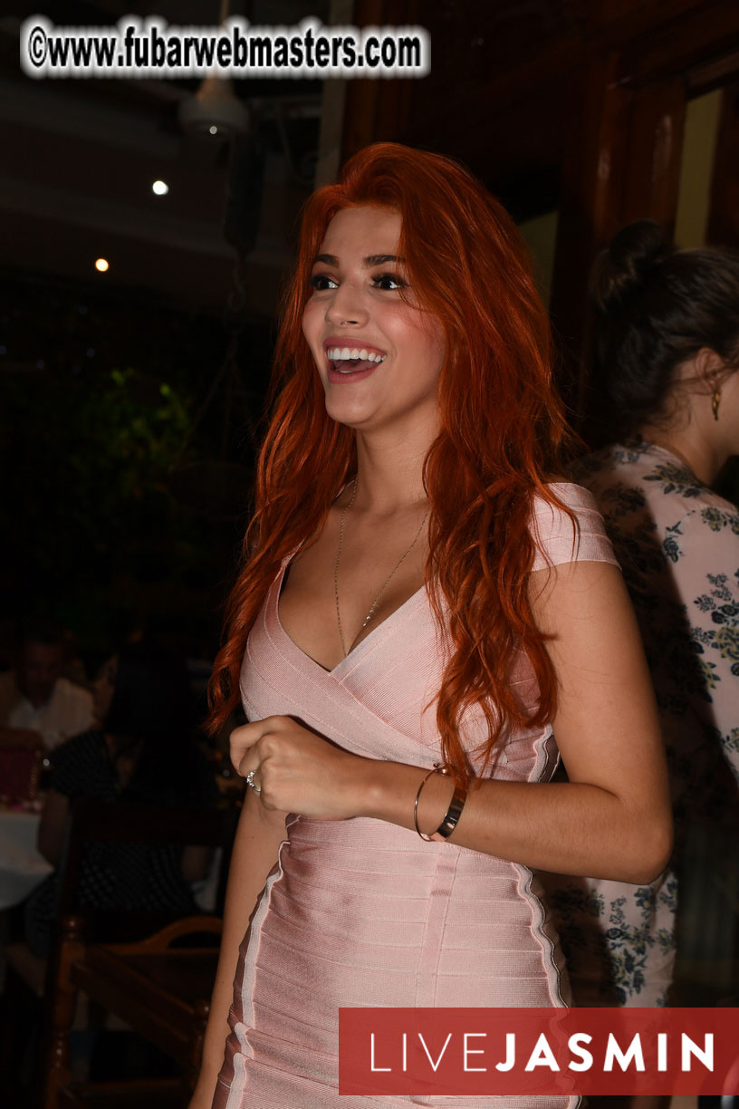 Preshow Sponsors and VIP Dinner Networking