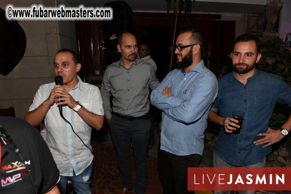 Preshow Sponsors and VIP Dinner Networking