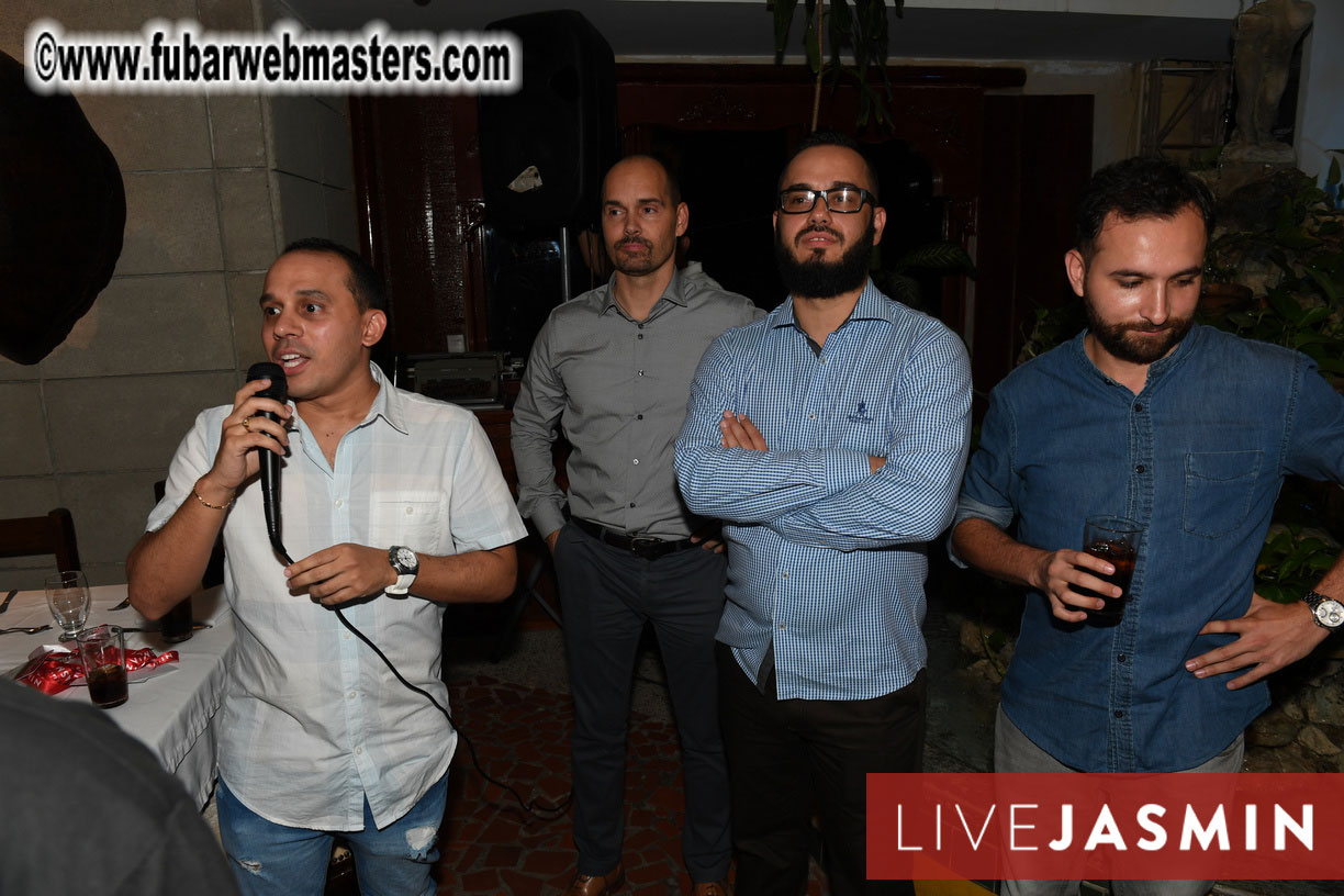 Preshow Sponsors and VIP Dinner Networking