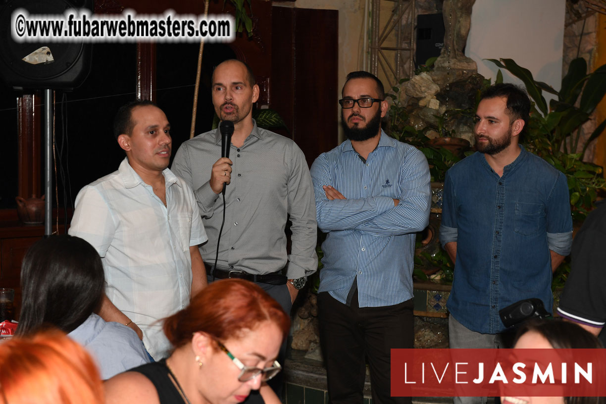 Preshow Sponsors and VIP Dinner Networking