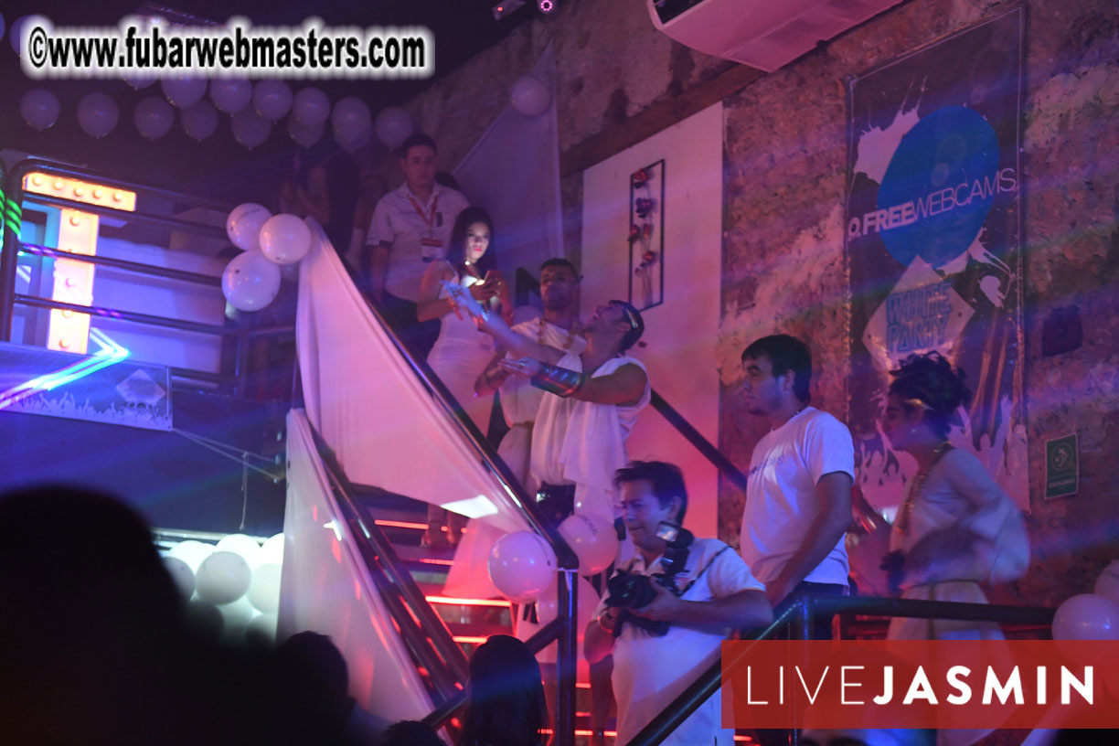 FreeWebCams White Party