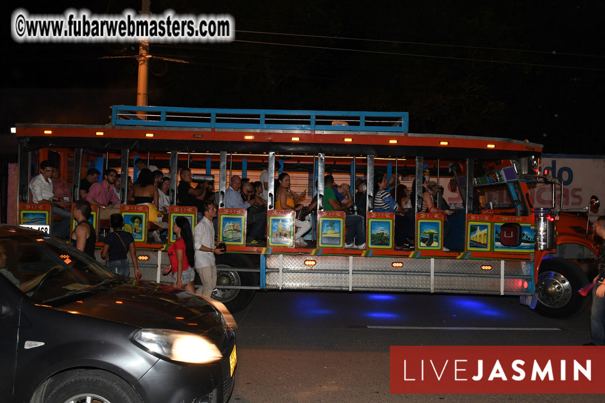 Chiva Party, City Bus Tour