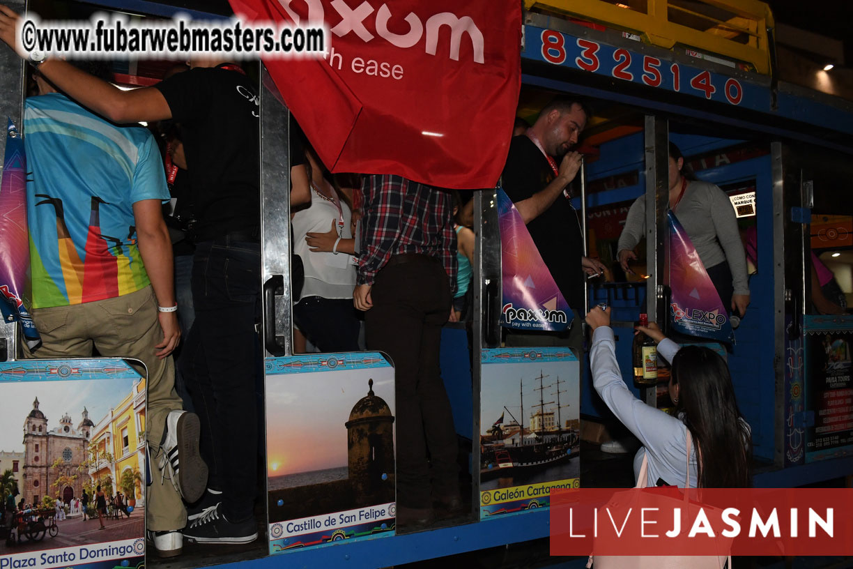 Chiva Party, City Bus Tour