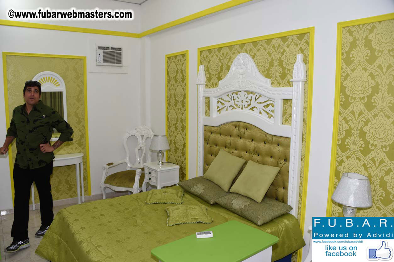 AJ Studios Webcam Studios Tour and lunch