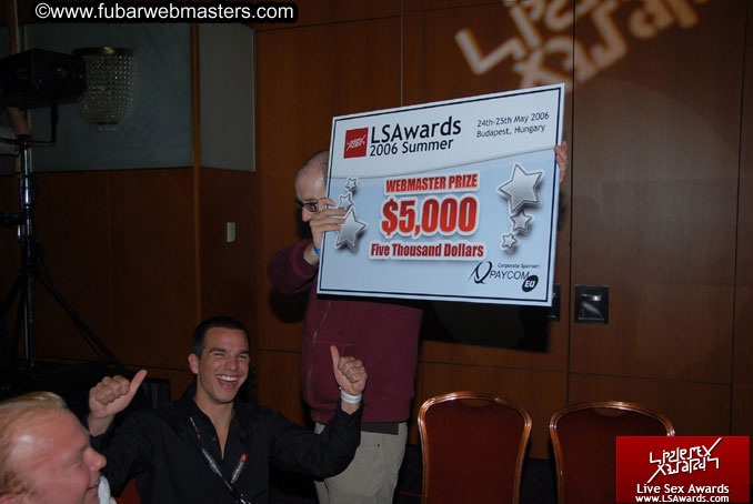 Best Webmaster Grand Prize Ceremony and Closing Pa
