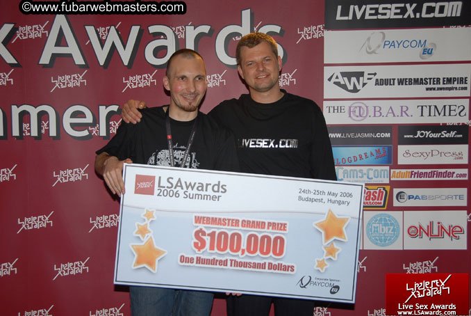 Best Webmaster Grand Prize Ceremony and Closing Pa