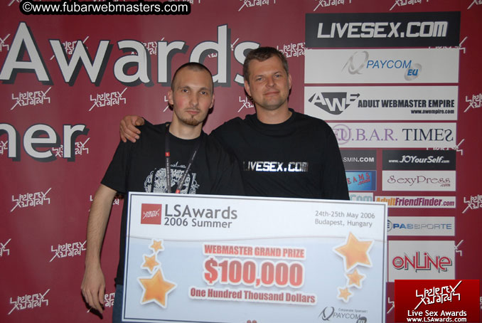 Best Webmaster Grand Prize Ceremony and Closing Pa