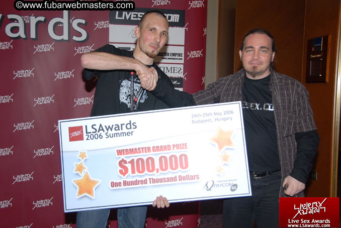 Best Webmaster Grand Prize Ceremony and Closing Pa