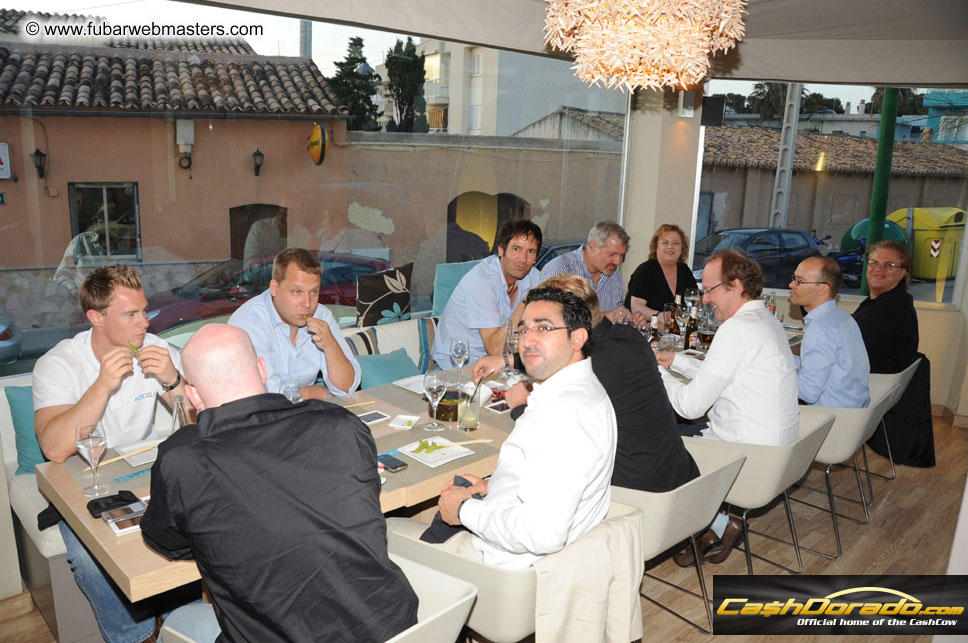 Dinner at Wasabi Blue