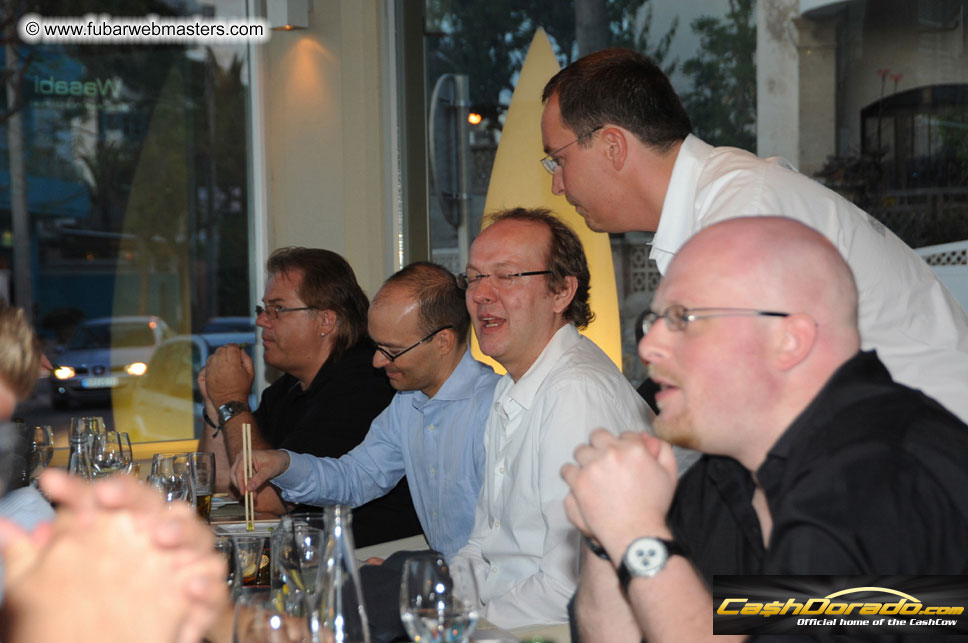 Dinner at Wasabi Blue