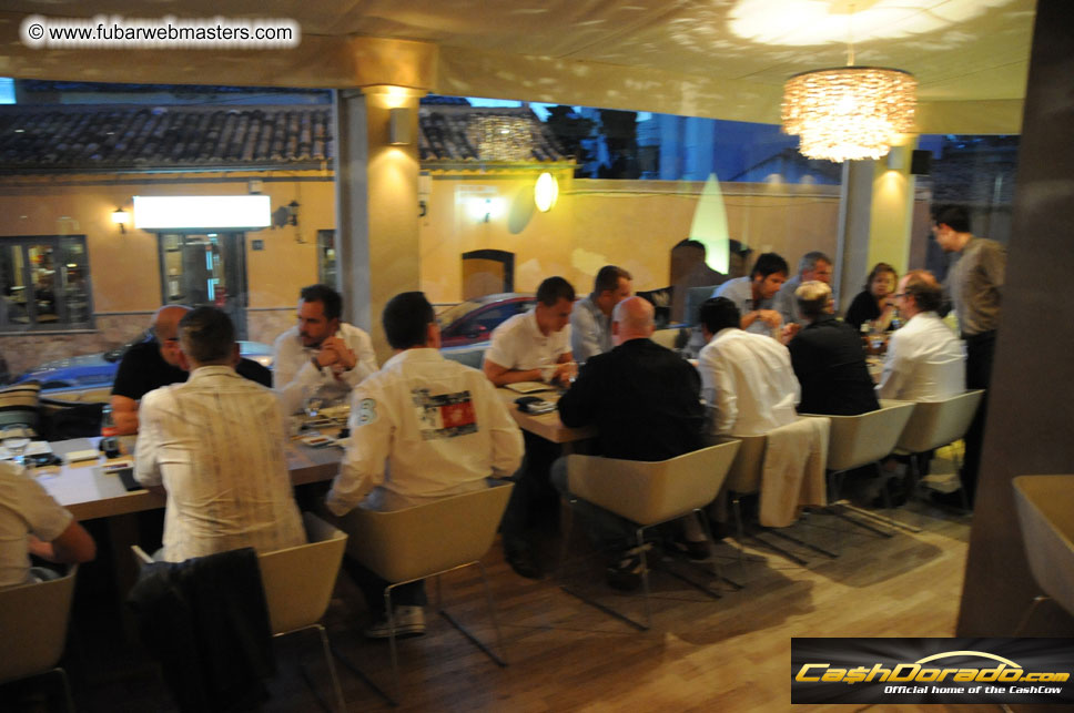 Dinner at Wasabi Blue