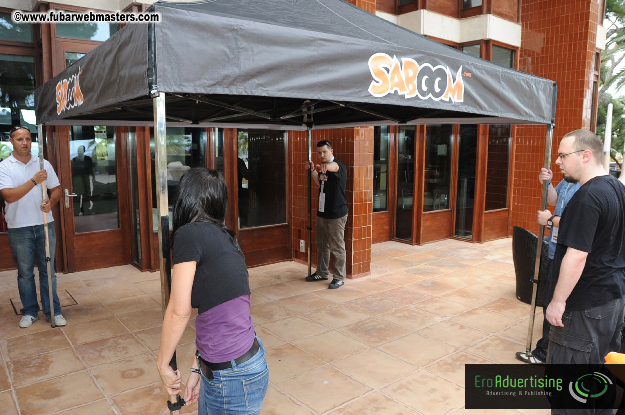 Arrivals, Registration and the Show