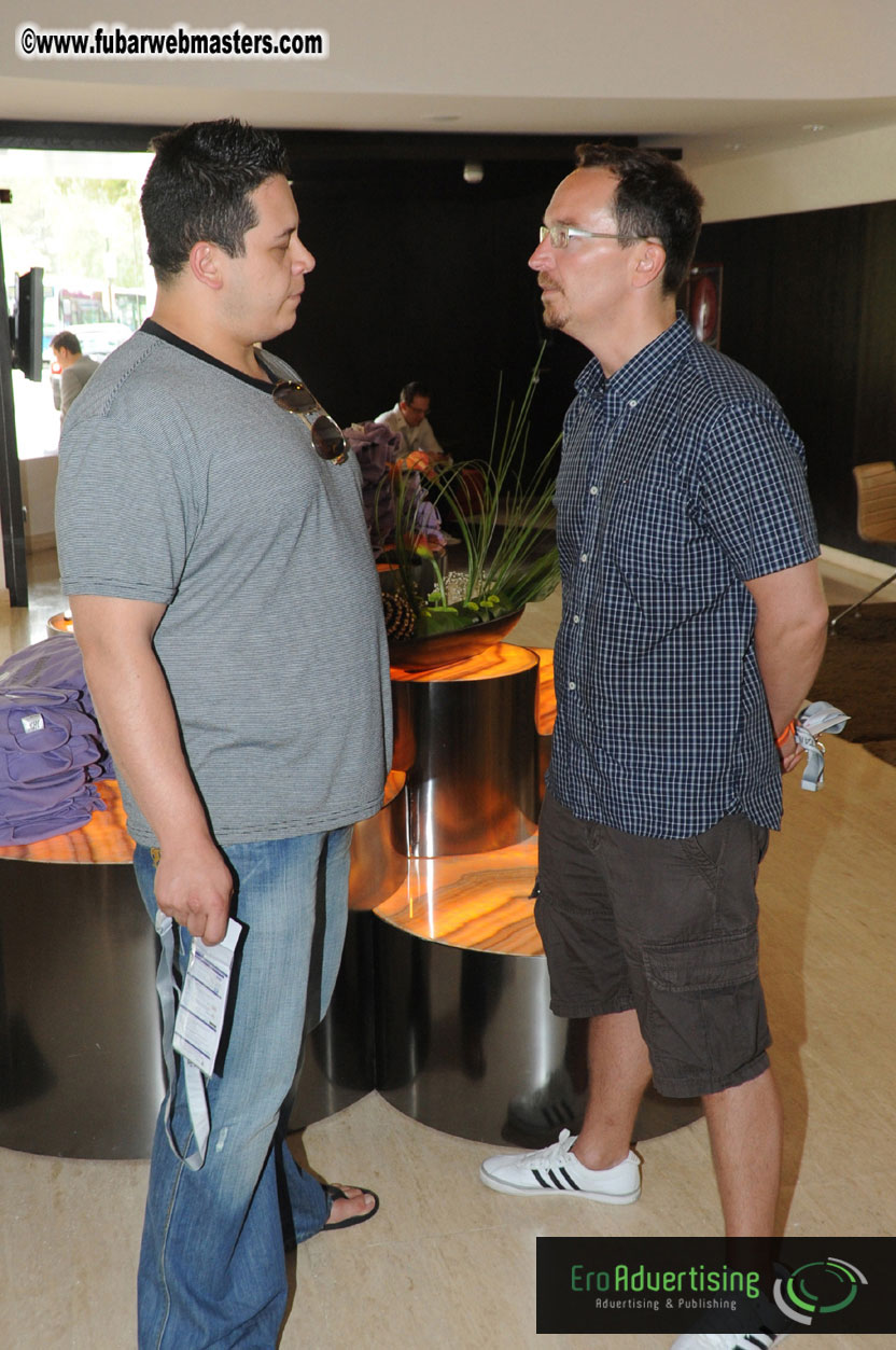 Arrivals, Registration and the Show