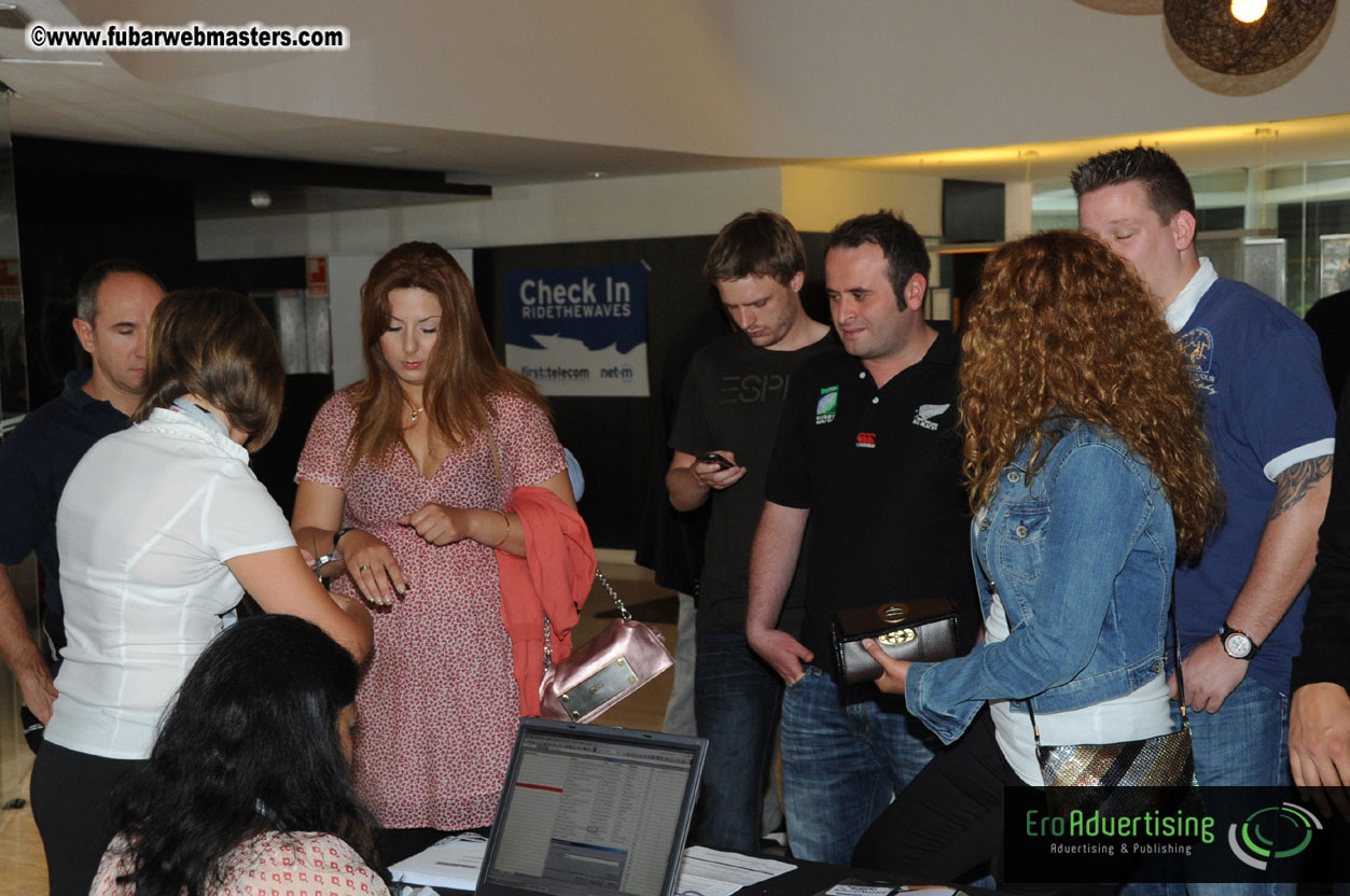 Arrivals, Registration and the Show