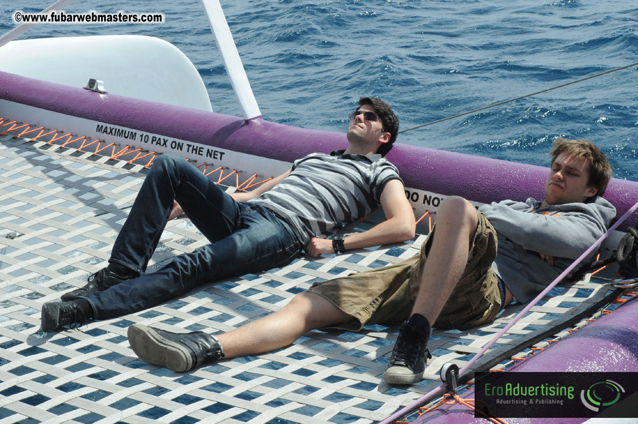 Boat Trip on the Catamaran