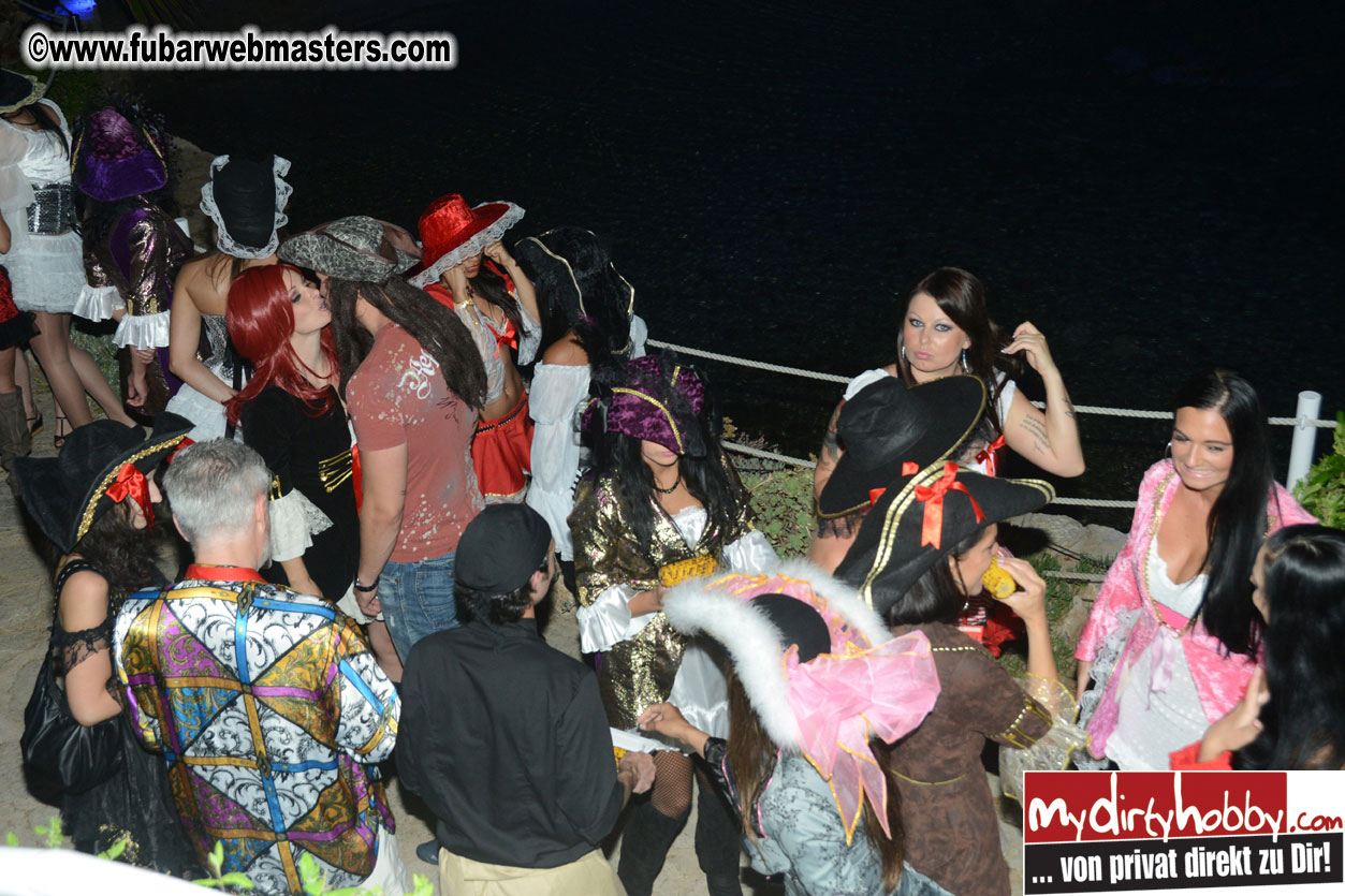 The Pirate Ball on Treasure Island