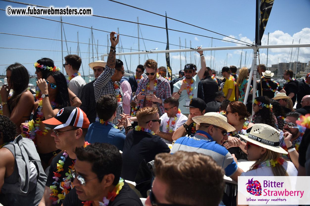 Boat trip with cool drinks & hot girls