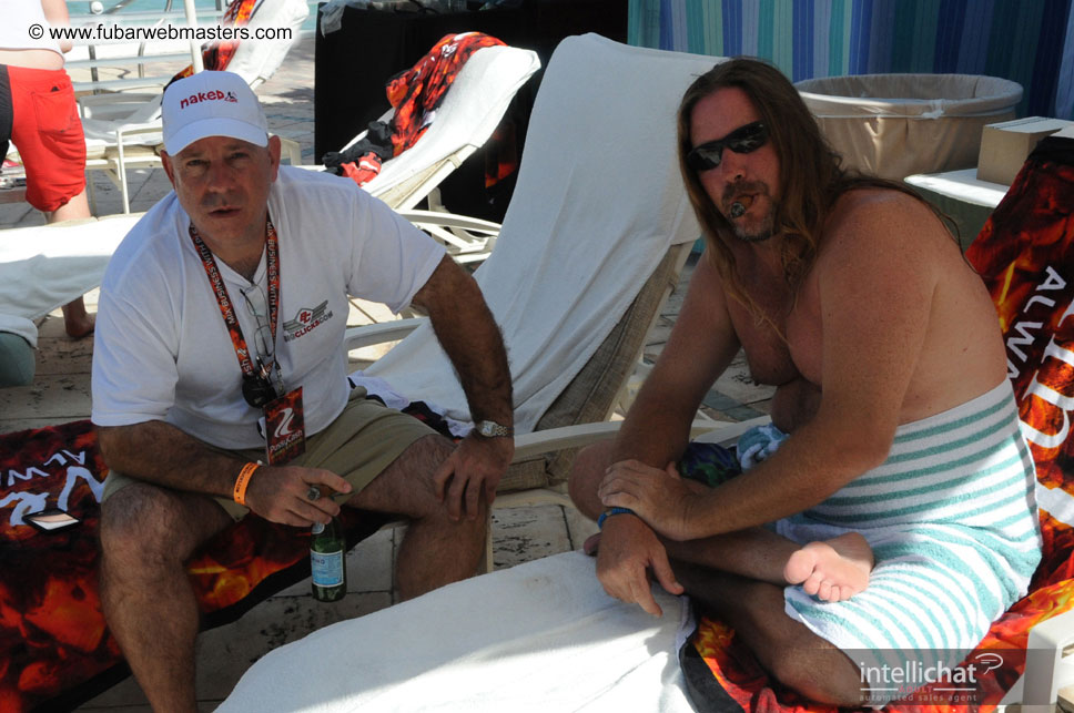 The Pool and Cabanas