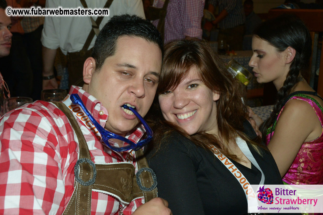 Beer tent seating in the legendary Hofbr?ñu Festze