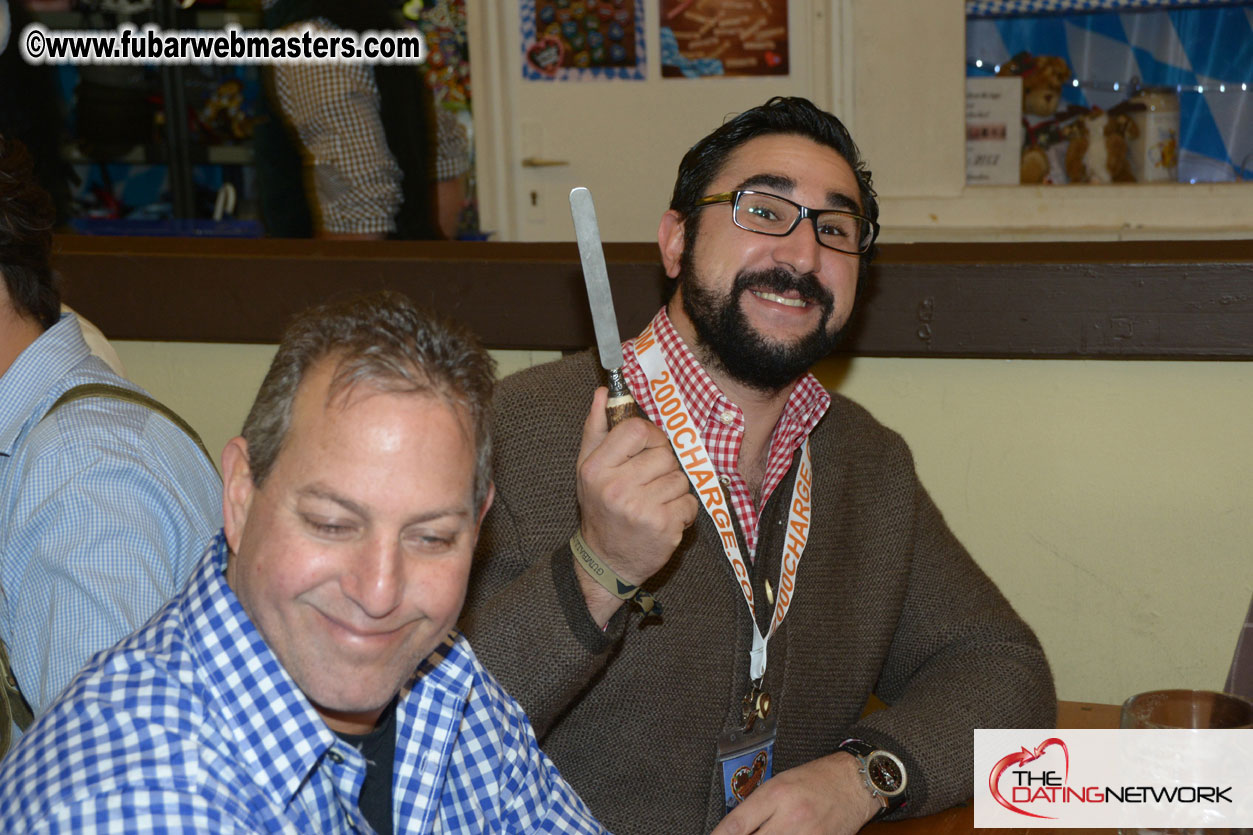 Beer tent seating in the legendary Hacker Festzelt