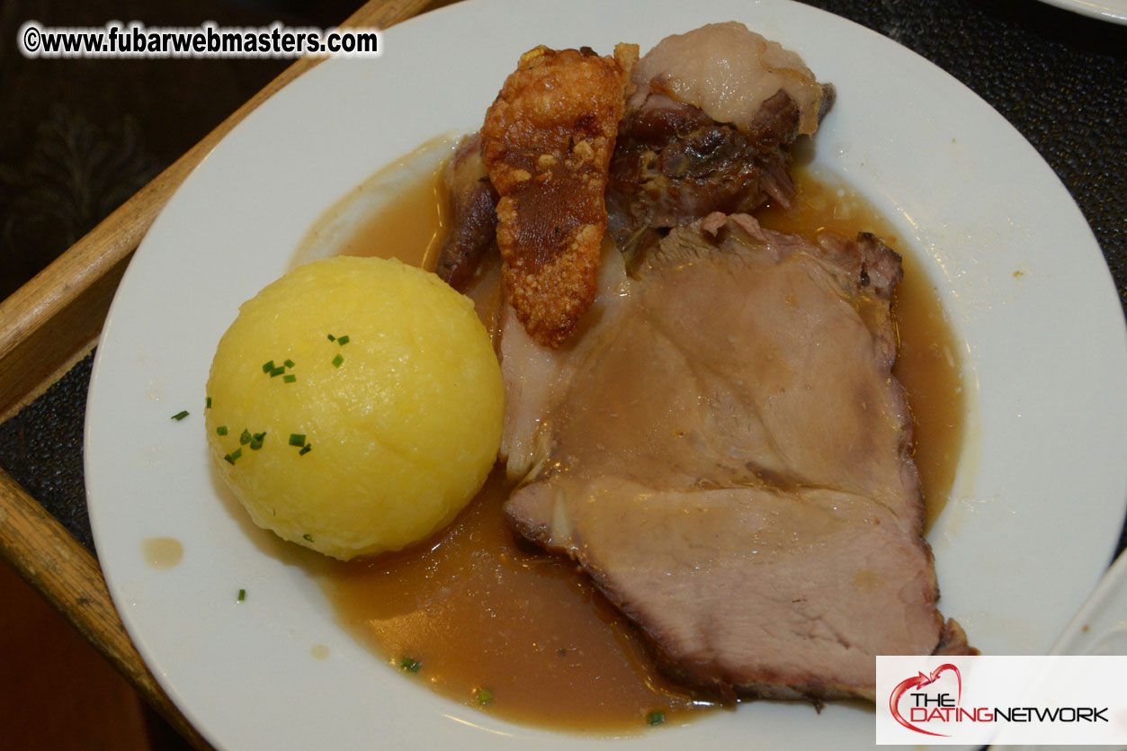 Beer tent seating in the legendary Hacker Festzelt