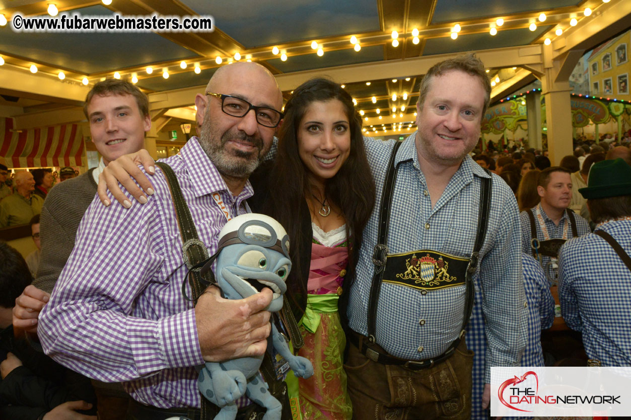 Beer tent seating in the legendary Hacker Festzelt