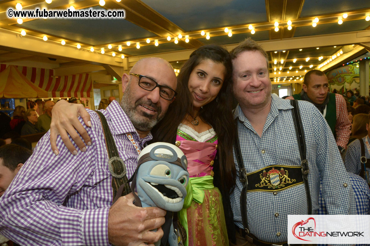 Beer tent seating in the legendary Hacker Festzelt