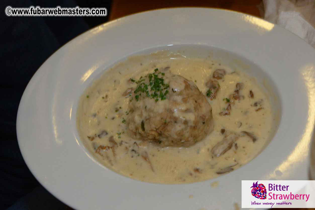 Beer tent seating in the legendary Hacker Festzelt