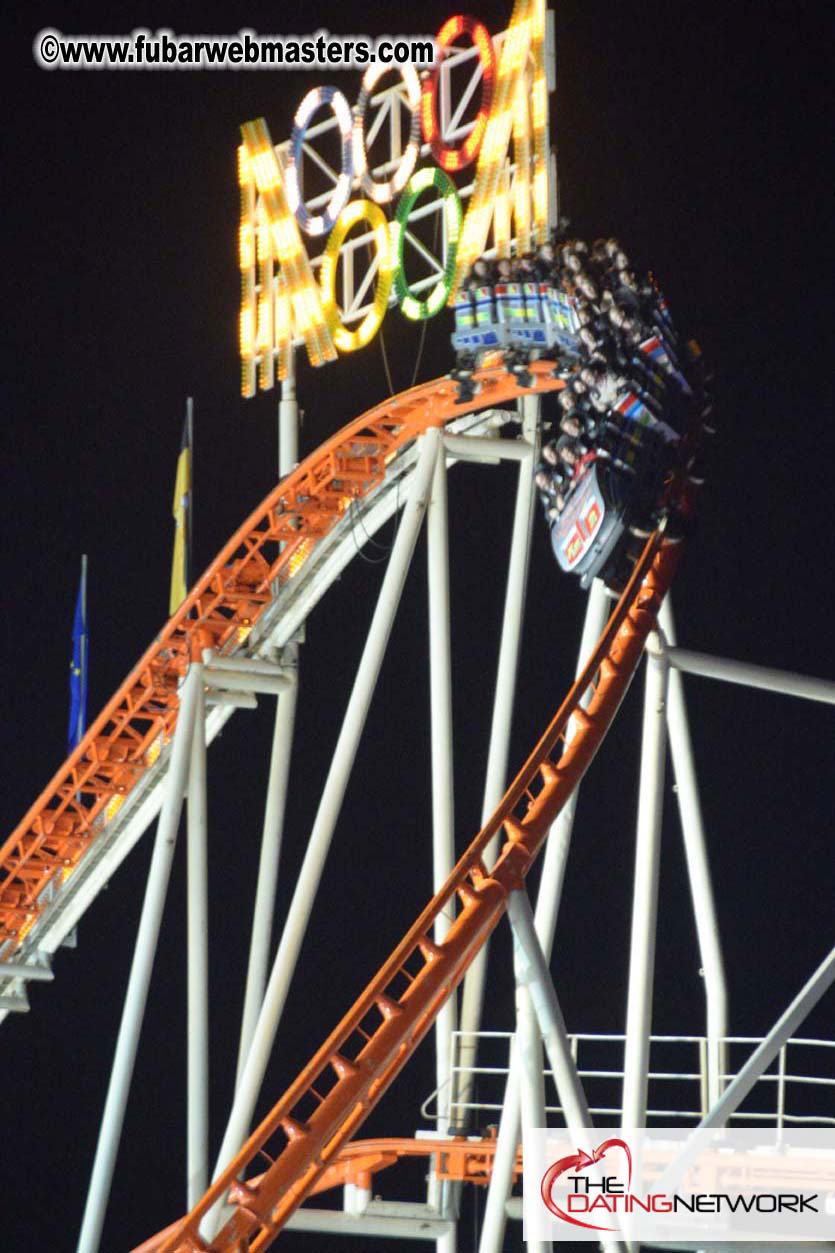 Beer tent seating in the legendary Hacker Festzelt