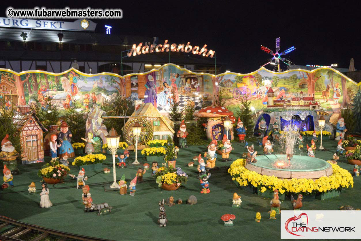 Beer tent seating in the legendary Hacker Festzelt