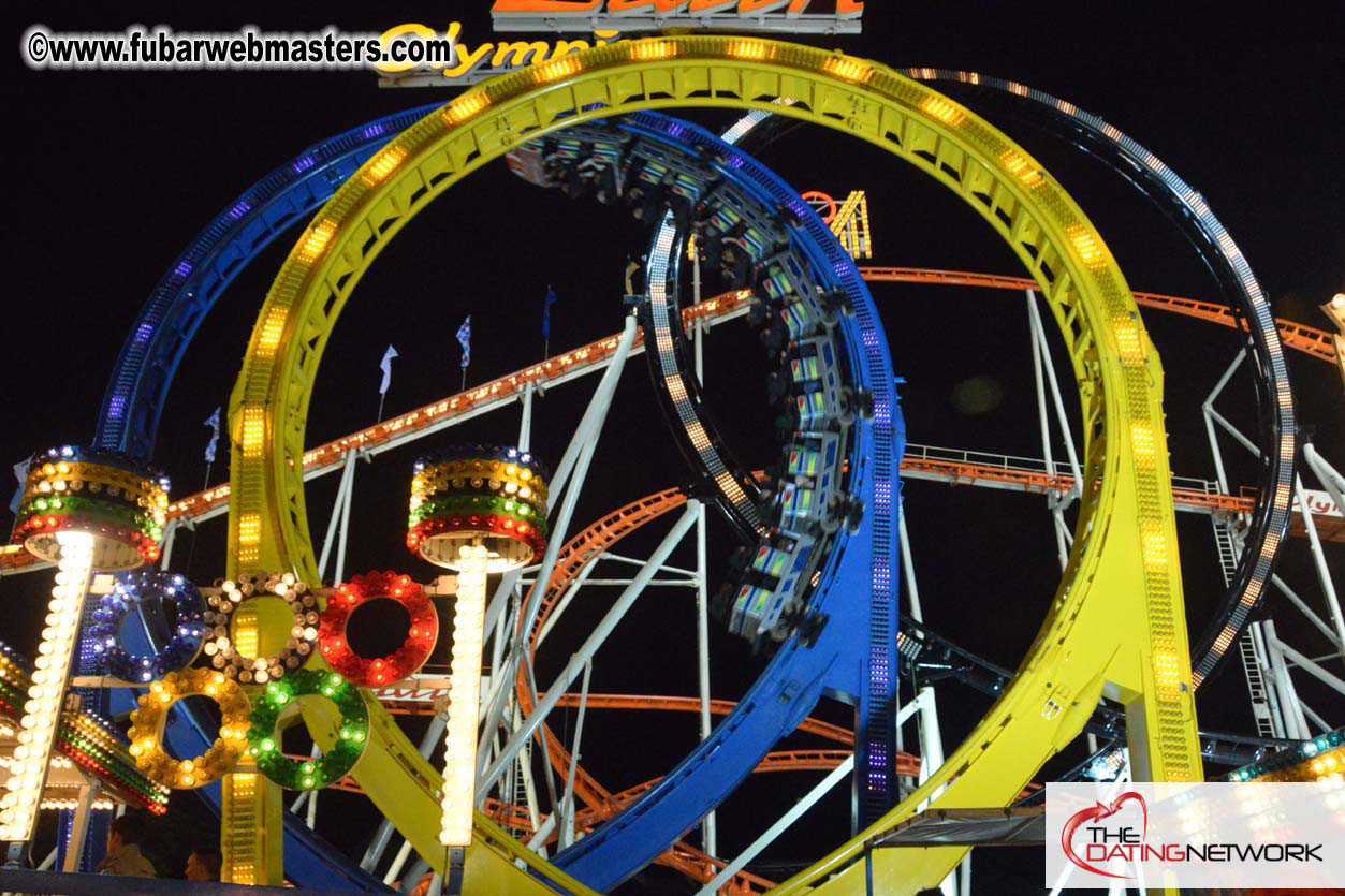 Beer tent seating in the legendary Hacker Festzelt