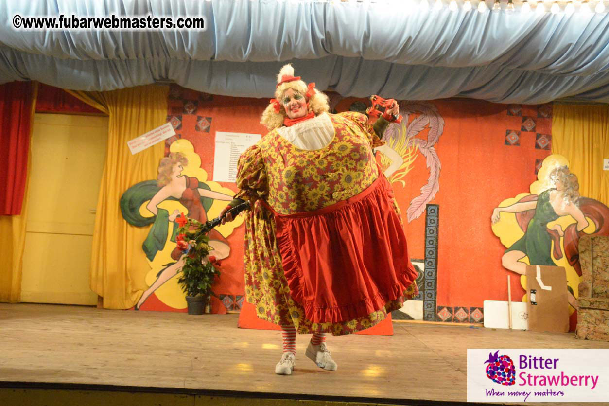 Beer tent seating in the legendary Hacker Festzelt