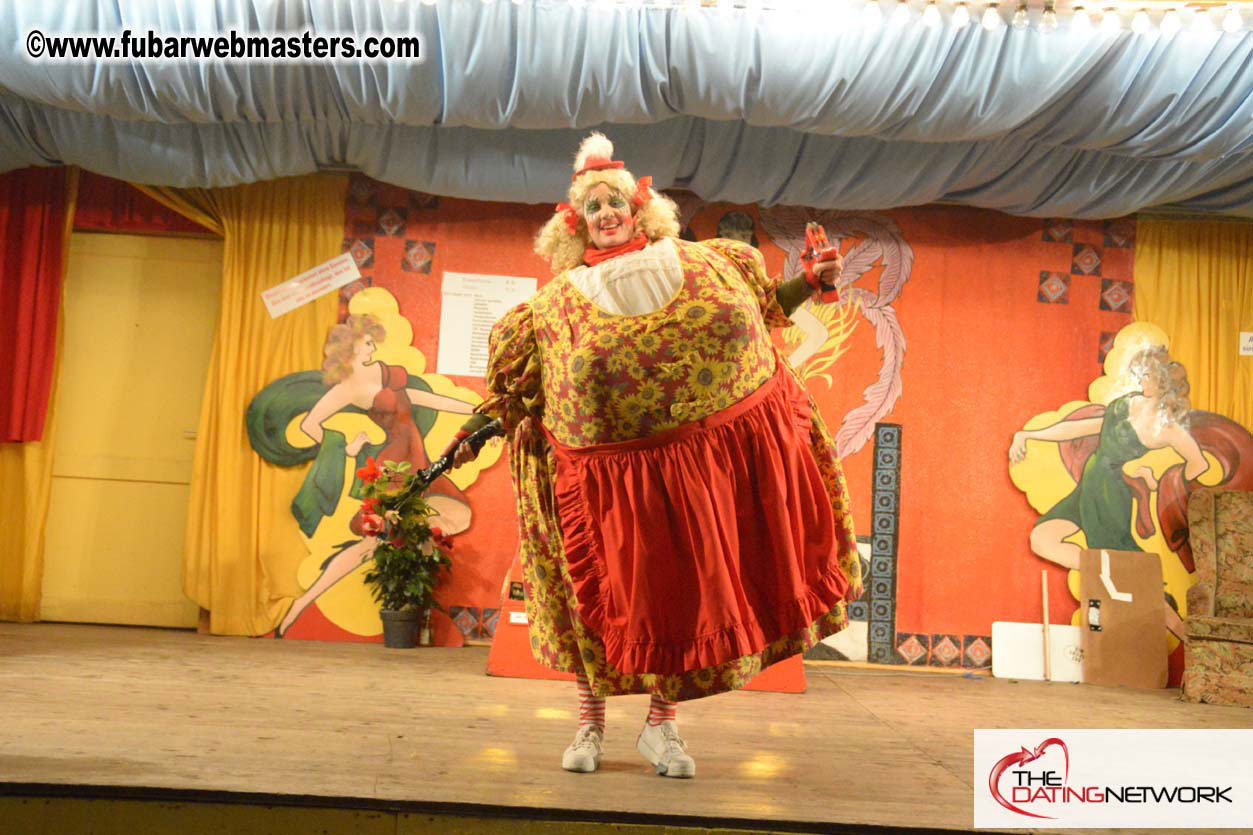 Beer tent seating in the legendary Hacker Festzelt