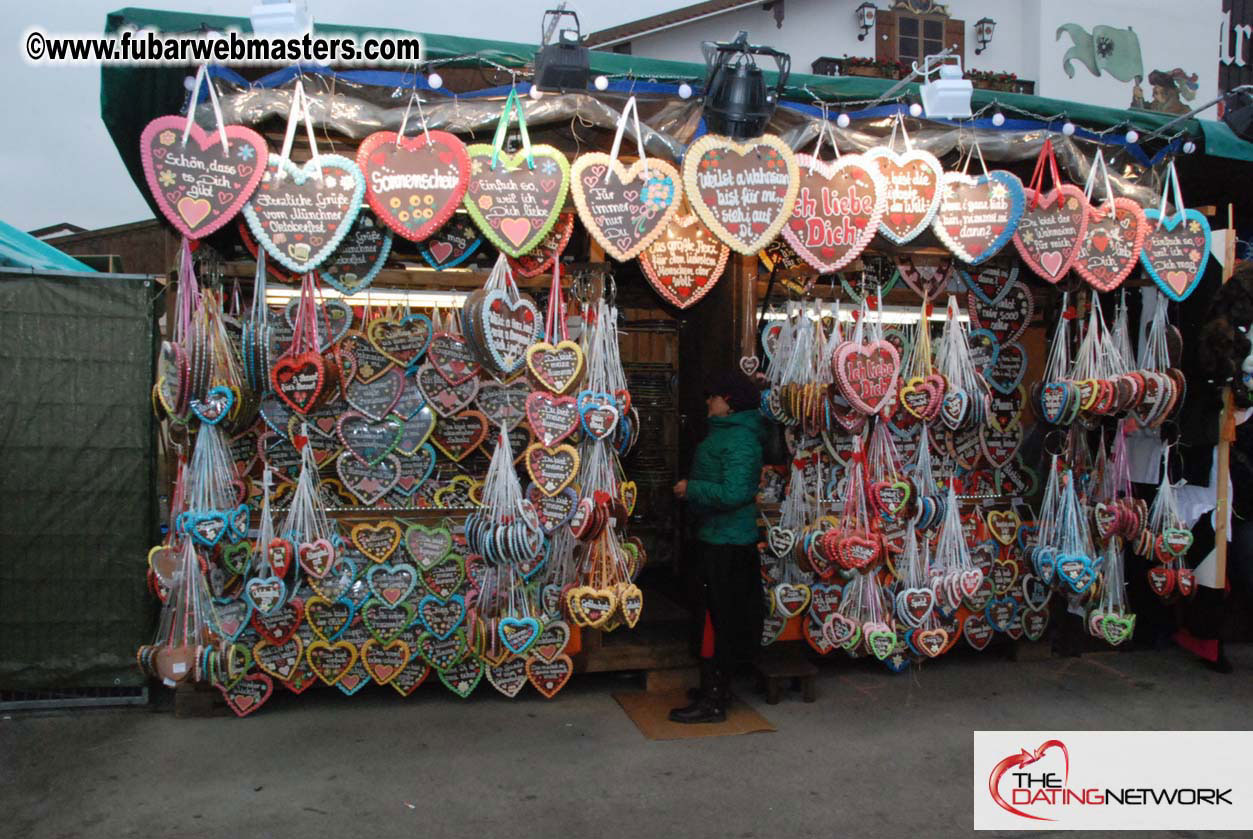 Beer tent seating in the legendary Hacker Festzelt