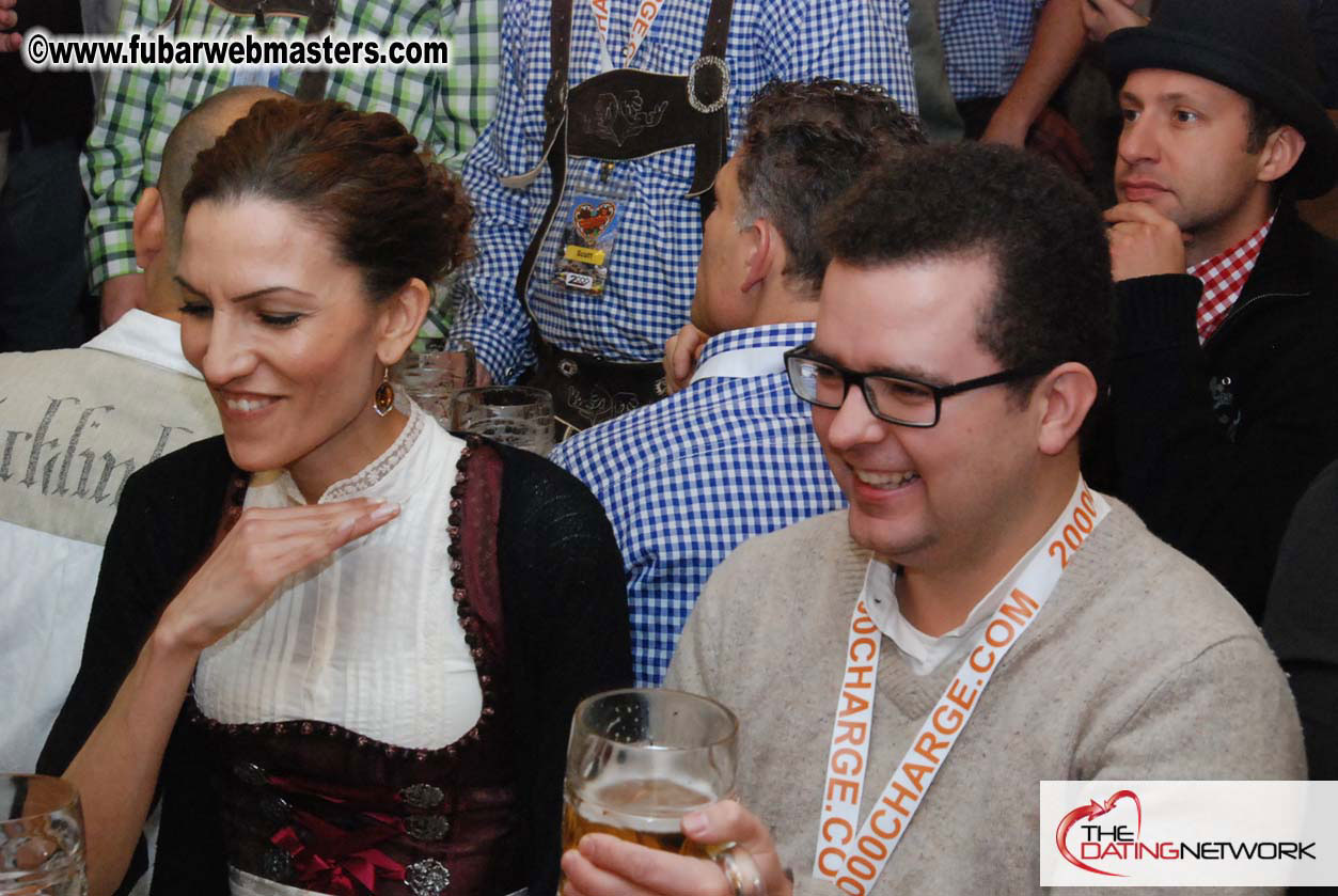 Beer tent seating in the legendary Hacker Festzelt
