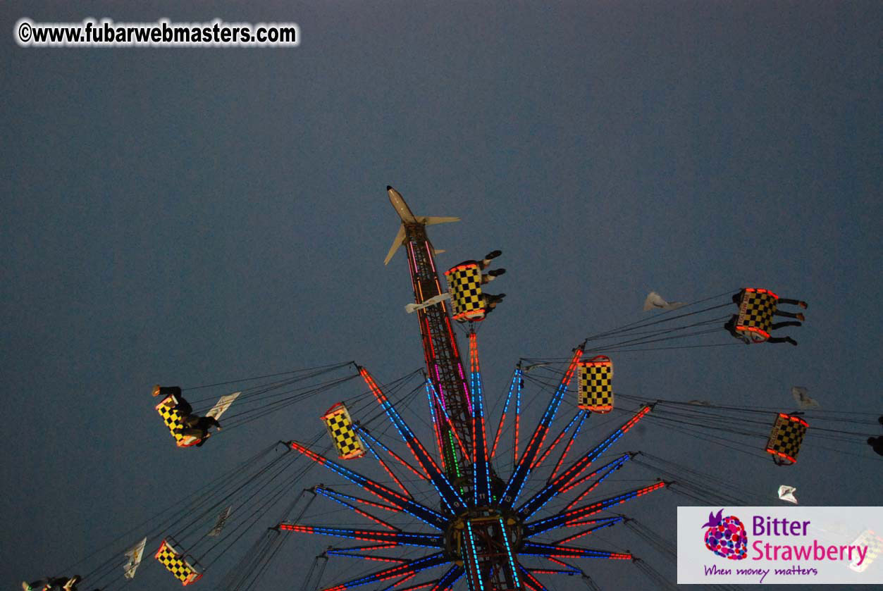 Beer tent seating in the legendary Hacker Festzelt