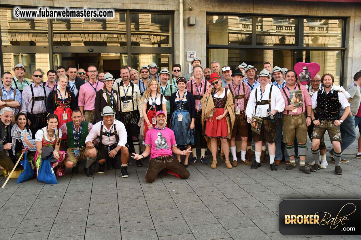 TheDatingNetwork?ÇÖs beer tent