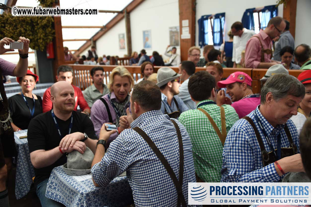 TheDatingNetwork?ÇÖs beer tent