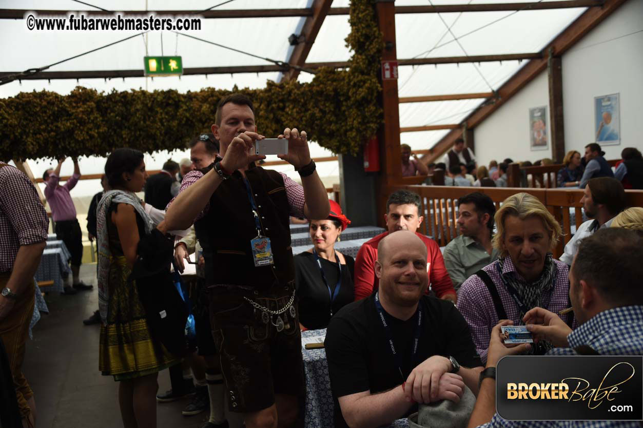 TheDatingNetwork?ÇÖs beer tent