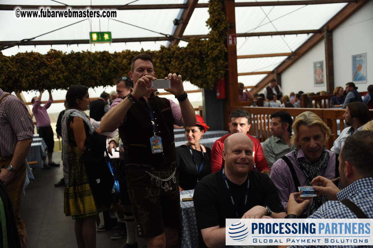 TheDatingNetwork?ÇÖs beer tent