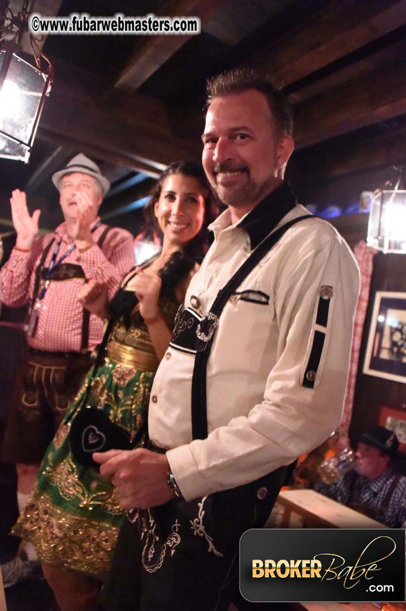 HustlerCash and Gamma Entertainment beer tent